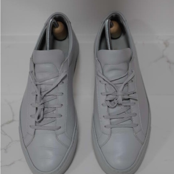 Grey common projects size 41 men’s leather shoes - Picture 4 of 6